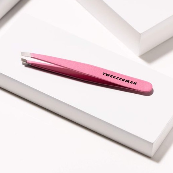 Tweezerman Stainless Steel Standard Slant Tweezer Eyebrow Regular Size NWT - Picture 3 of 9